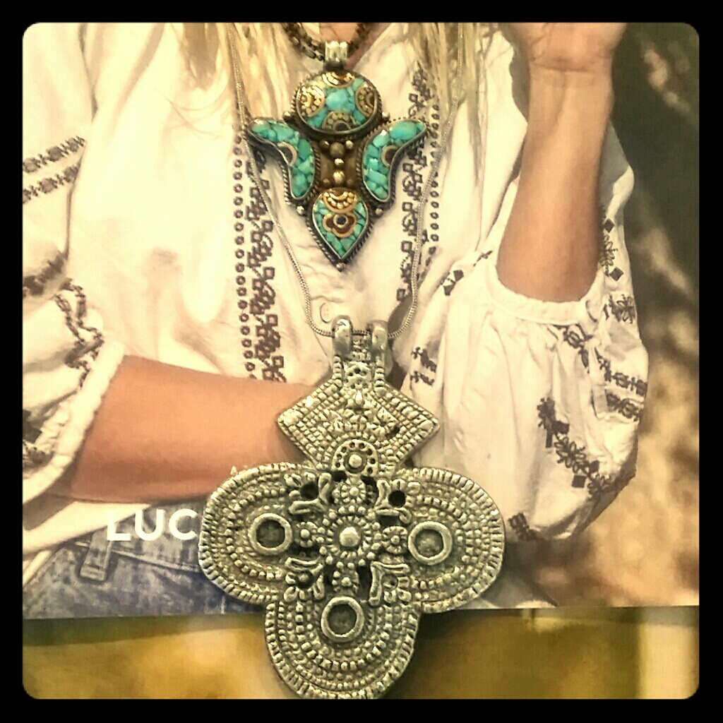 2 Bohemian Necklaces 60$